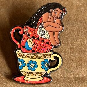 Loungefly Moana Disney Princess Tea Cup Pin